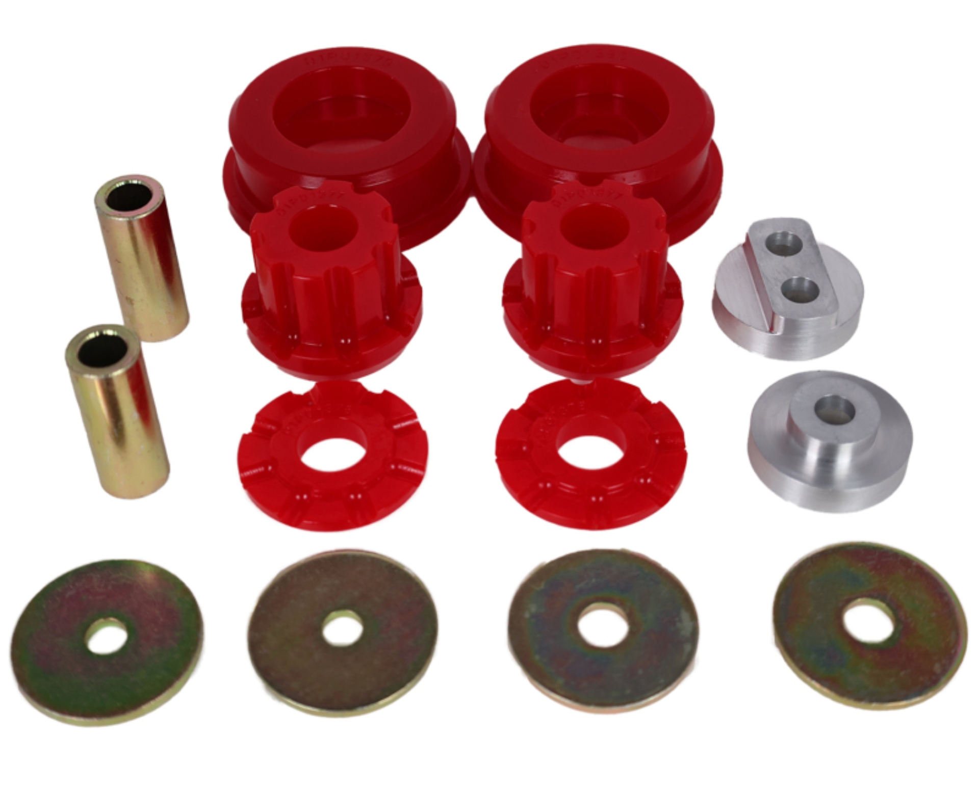 Picture of Energy Suspension 01-05 Lexus IS300 Rear Differential Bushing Set - Red