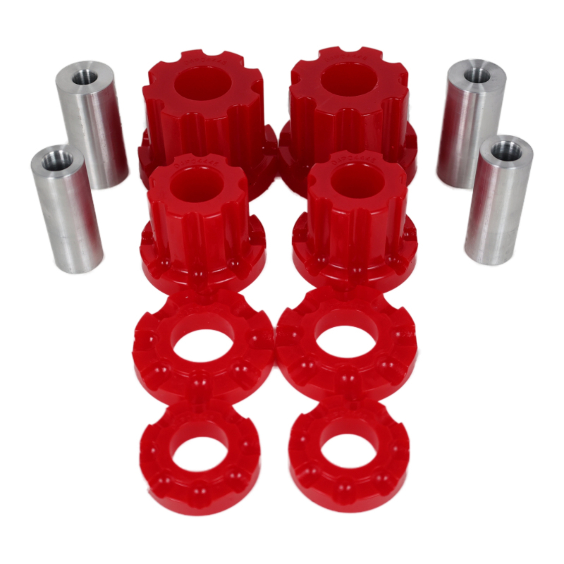 Picture of Energy Suspension 01-05 Lexus IS300 Rear Subframe Bushing Set - Red