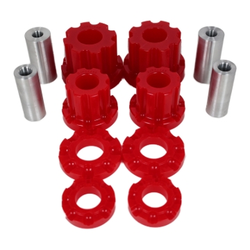 Picture of Energy Suspension 01-05 Lexus IS300 Rear Subframe Bushing Set - Red