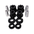 Picture of Energy Suspension 01-05 Lexus IS300 Rear Subframe Bushing Set - Black