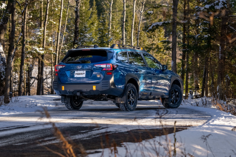 Picture of MBRP 20-23 Subaru Outback XT/ Wilderness 2.4L Turbo T304 SS 2.5in Dual Axle-Back Exhaust System