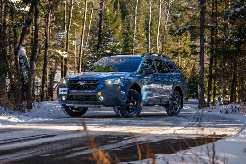 Picture of MBRP 20-23 Subaru Outback XT/ Wilderness 2.4L Turbo T304 SS 2.5in Dual Axle-Back Exhaust System