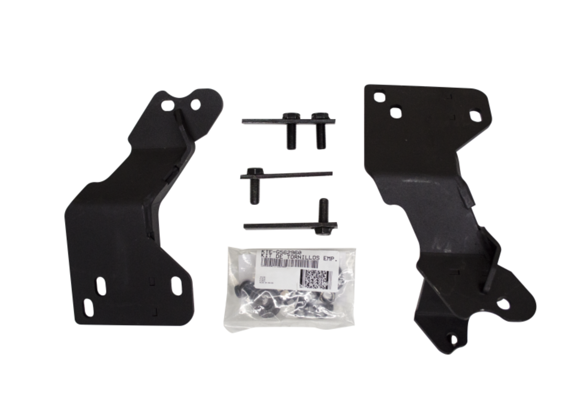 Picture of Go Rhino 16-18 Chevrolet Silverado RC4 & RC3 LR Brackets - Tex. Blk