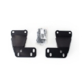 Picture of Go Rhino 19-21 Chevrolet Silverado (Excl. Driv Alert Pkg) RC4 & RC3 LR Brackets - Tex. Blk