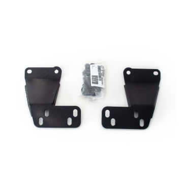 Picture of Go Rhino 19-21 Chevrolet Silverado (Excl. Driv Alert Pkg) RC4 & RC3 LR Brackets - Tex. Blk