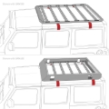 Picture of Go Rhino SRM Rack Rain Gutter Mount Kit - 4pc. (Mounts to Factory Rain Gutter/Drip Rail)