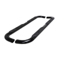 Picture of Westin 19-22 Chev/GMC Silverado/Sierra 1500 DC (No 2019 Ltd) Platinum 4 Oval Nerf Step Bars - Blk