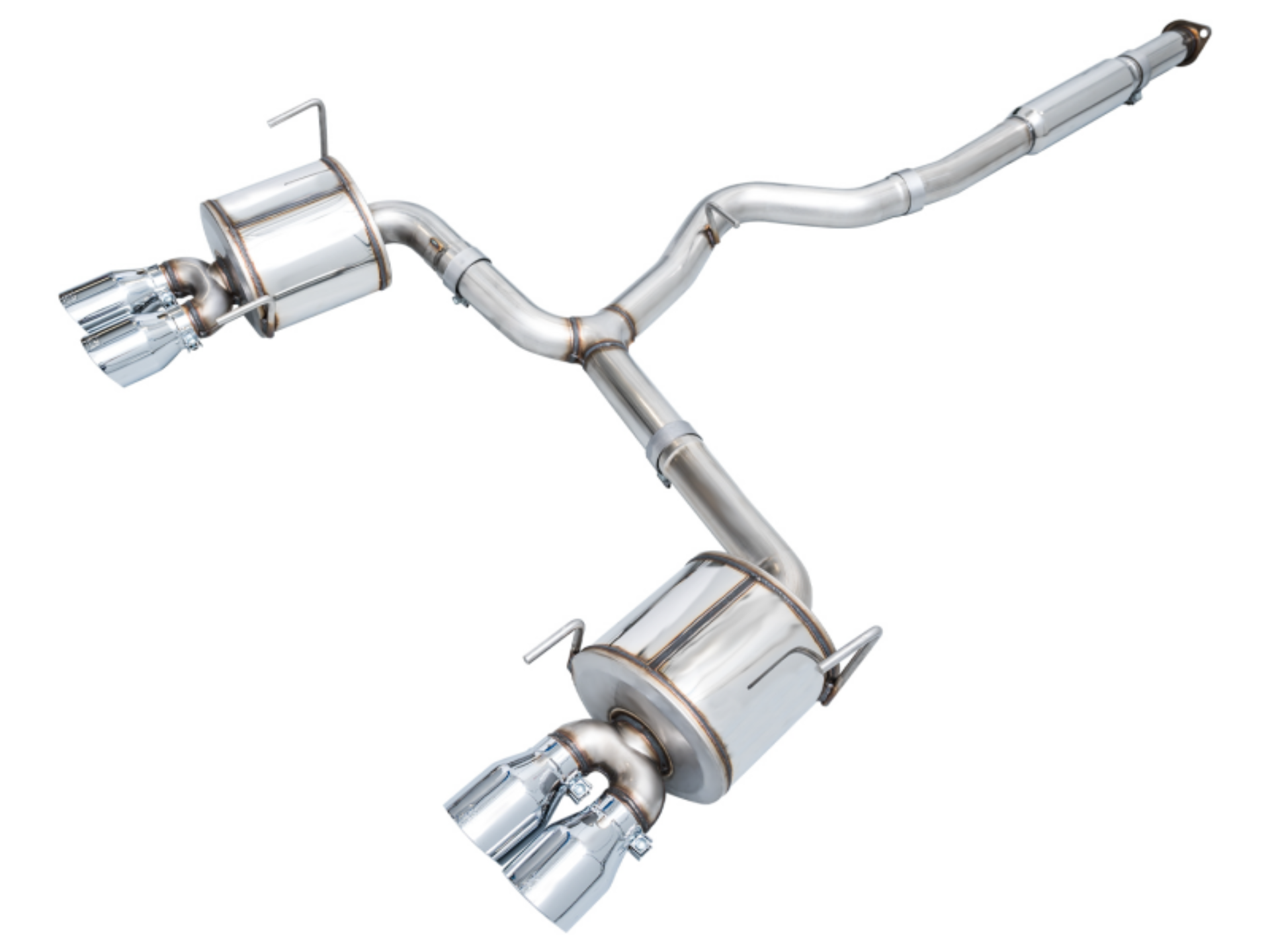 Picture of AWE Tuning 2022+ VB Subaru WRX Touring Edition Exhaust - Chrome Silver Tips