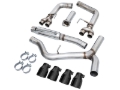 Picture of AWE Tuning 2022+ VB Subaru WRX Track Edition Exhaust - Diamond Black Tips