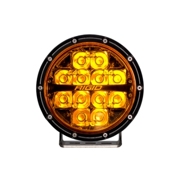Picture of Rigid Industries 360-Series 6in SAE Fog w/ Amber PRO Lens - White (Pair)