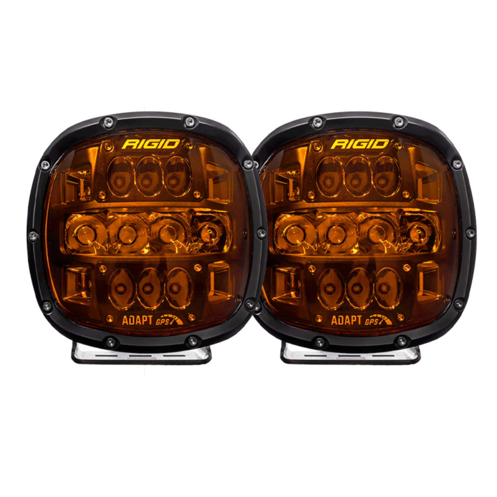Picture of Rigid Industries Adapt XP w/ Amber PRO Lens (Pair)
