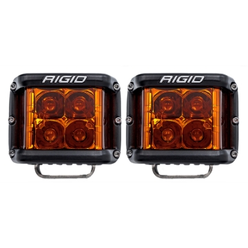 Picture of Rigid Industries D-SS Spot w/ Amber PRO Lens (Pair)