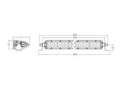 Picture of Rigid Industries SR-Series 20in. Spot w/ Amber PRO Lens
