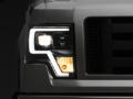 Picture of Raxiom 09-14 F-150 Projector Headlights w/ LED Accent- Black Housing (Clear Lens)