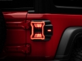 Picture of Raxiom 18-22 Jeep Wrangler JL LED Tail Lights- Black Housing (Smoked Lens)
