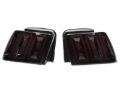 Picture of Raxiom 99-04 Ford Mustang Excluding 99-01 Cobra Icon LED Tail Lights- Black Housing (Smoked Lens)