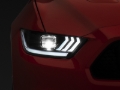 Picture of Raxiom 15-17 Ford Mustang GT350 GT500 LED Projector Headlights- Black Housing (Clear Lens)