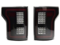 Picture of Raxiom 15-17 Ford F-150 w/Non-BLIS LED Tail Lights Sequential Turn Signals- Black Hsng (Smoked Lens)