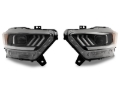 Picture of Raxiom 15-17 Ford Mustang GT350 GT500 LED Projector Headlights- Black Housing (Clear Lens)