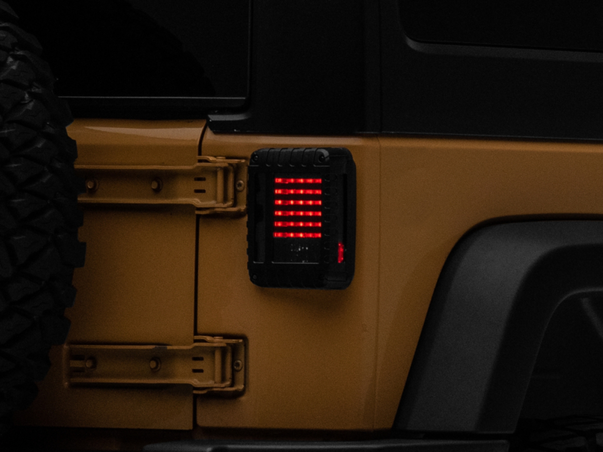 Picture of Raxiom 07-18 Jeep Wrangler JK LED Tail Lights- Black Housing (Smoked Lens)