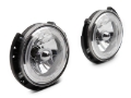 Picture of Raxiom 07-18 Jeep Wrangler JK LED Halo Headlights- Chrome Housing (Clear Lens)