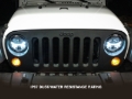 Picture of Raxiom 07-18 Jeep Wrangler JK LED Halo Headlights- Black Housing (Clear Lens)