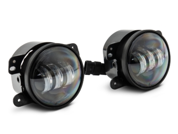 Picture of Raxiom 07-22 Jeep Wrangler JK/JL Axial Series Tri-Bar LED Fog Lights- White
