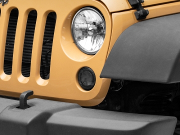 Picture of Raxiom 07-18 Jeep Wrangler JK Axial Series LED Turn Signals w/ Halo (Smoked)