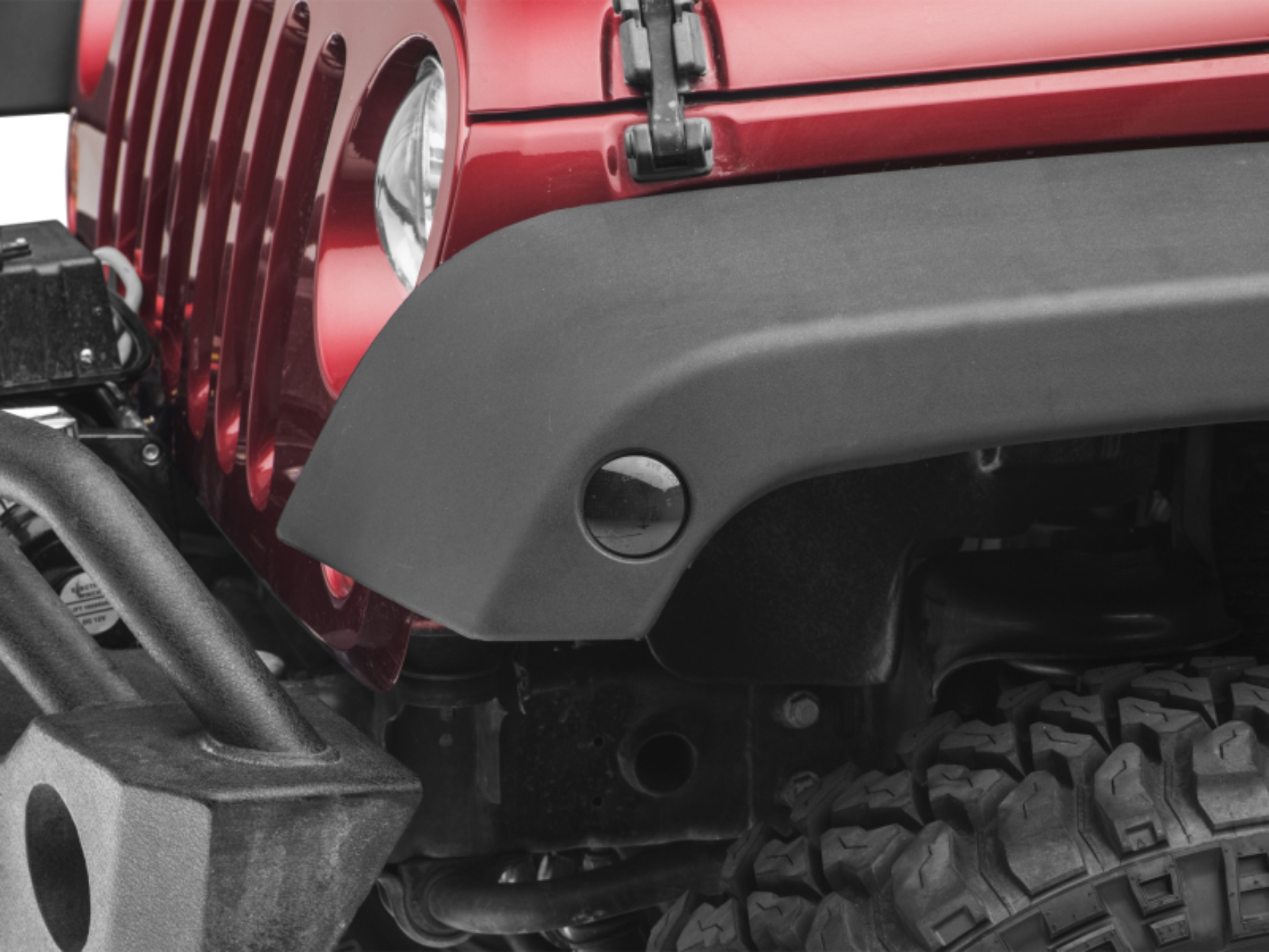 Picture of Raxiom 07-18 Jeep Wrangler JK Axial Series LED Side Marker Lights (Smoked)