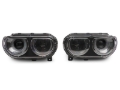 Picture of Raxiom 08-14 Dodge Challenger Halo Projctr Headlights w/Sequential Turn Signals-Blk Hsng(Clear Lens)