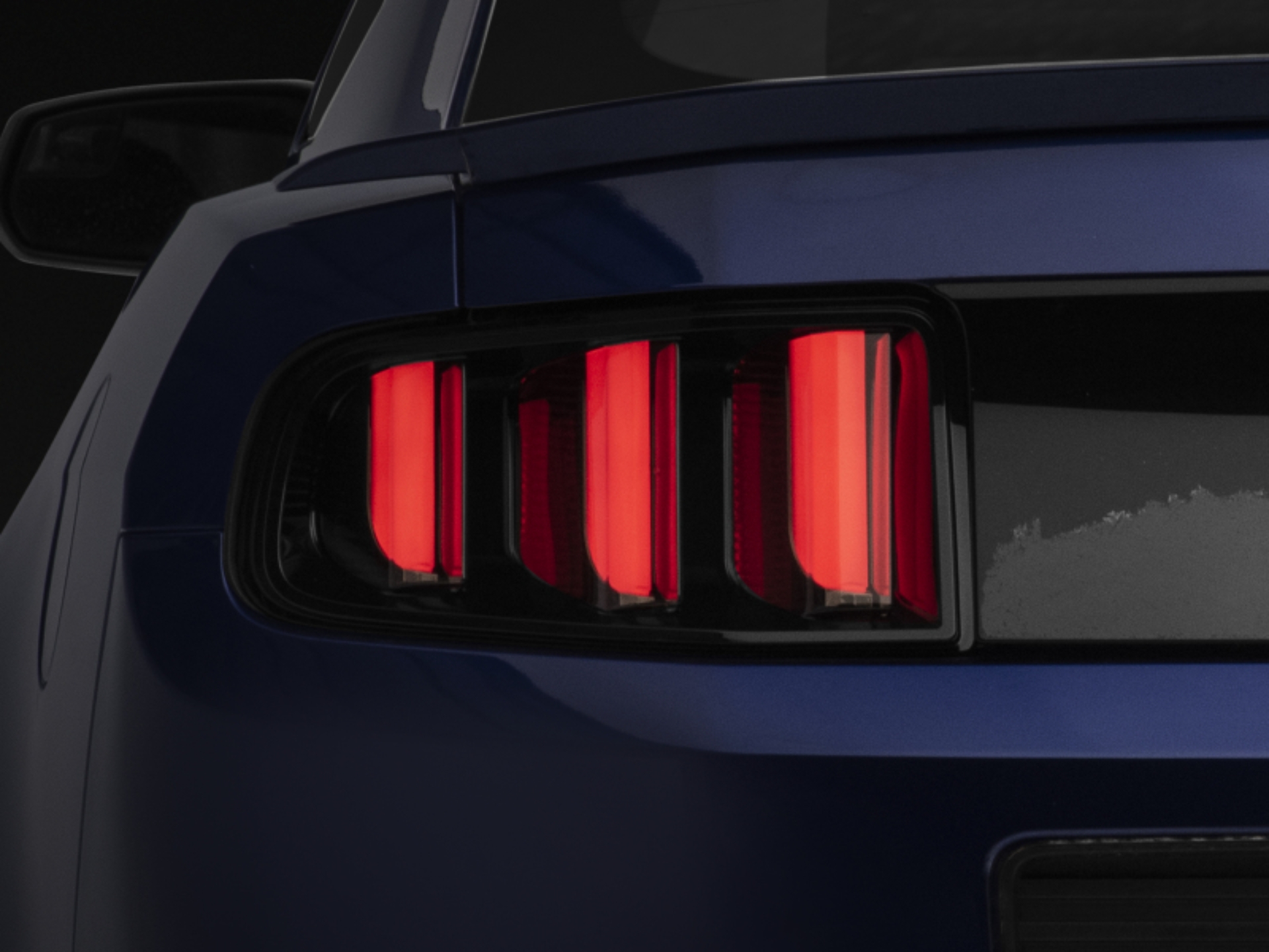 Picture of Raxiom 13-14 Ford Mustang Vector V2 Tail Lights- Black Housing (Clear Lens)
