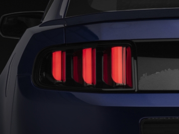Picture of Raxiom 13-14 Ford Mustang Vector V2 Tail Lights- Black Housing (Clear Lens)