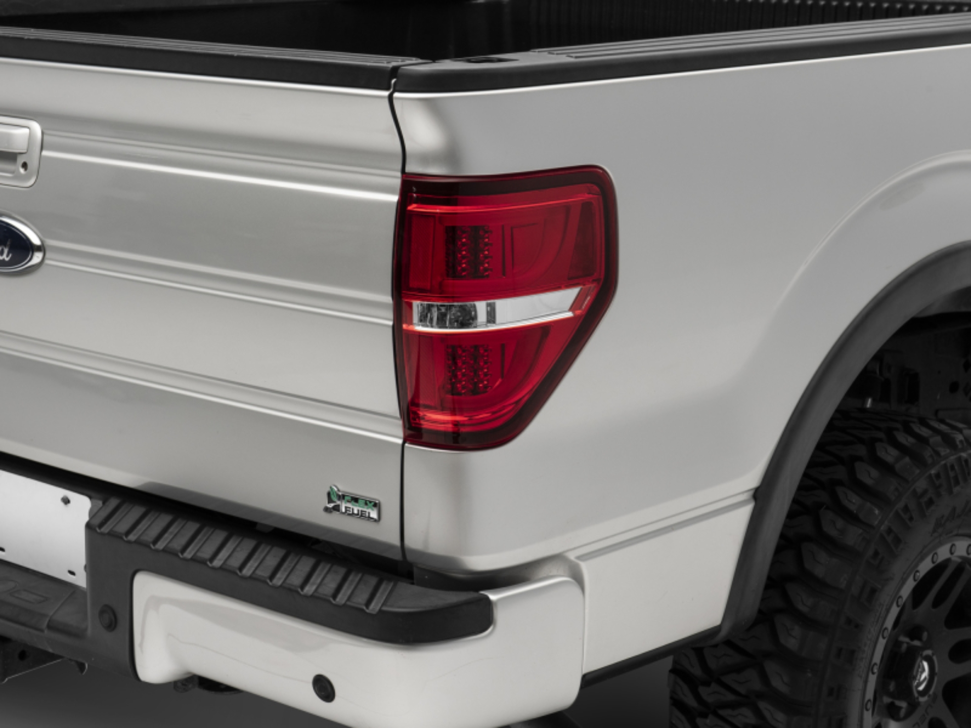 Picture of Raxiom 09-14 F-150 Styleside G2 LED Tail Lights- Chrome Housing Red/Clear Lens