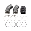 Picture of Wehrli 06-10 Chevrolet 6.6L LBZ/LMM Duramax Passenger Side 3.5in Intercooler Pipe - Bengal Blue