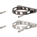 Picture of Wilwood Single Aluminum Reservoir Lightweight Bracket w/ Mounting Screws - Anodized
