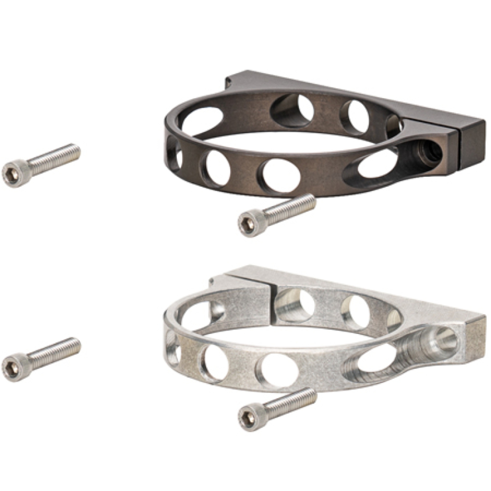 Picture of Wilwood Single Aluminum Reservoir Lightweight Bracket w/ Mounting Screws - Anodized