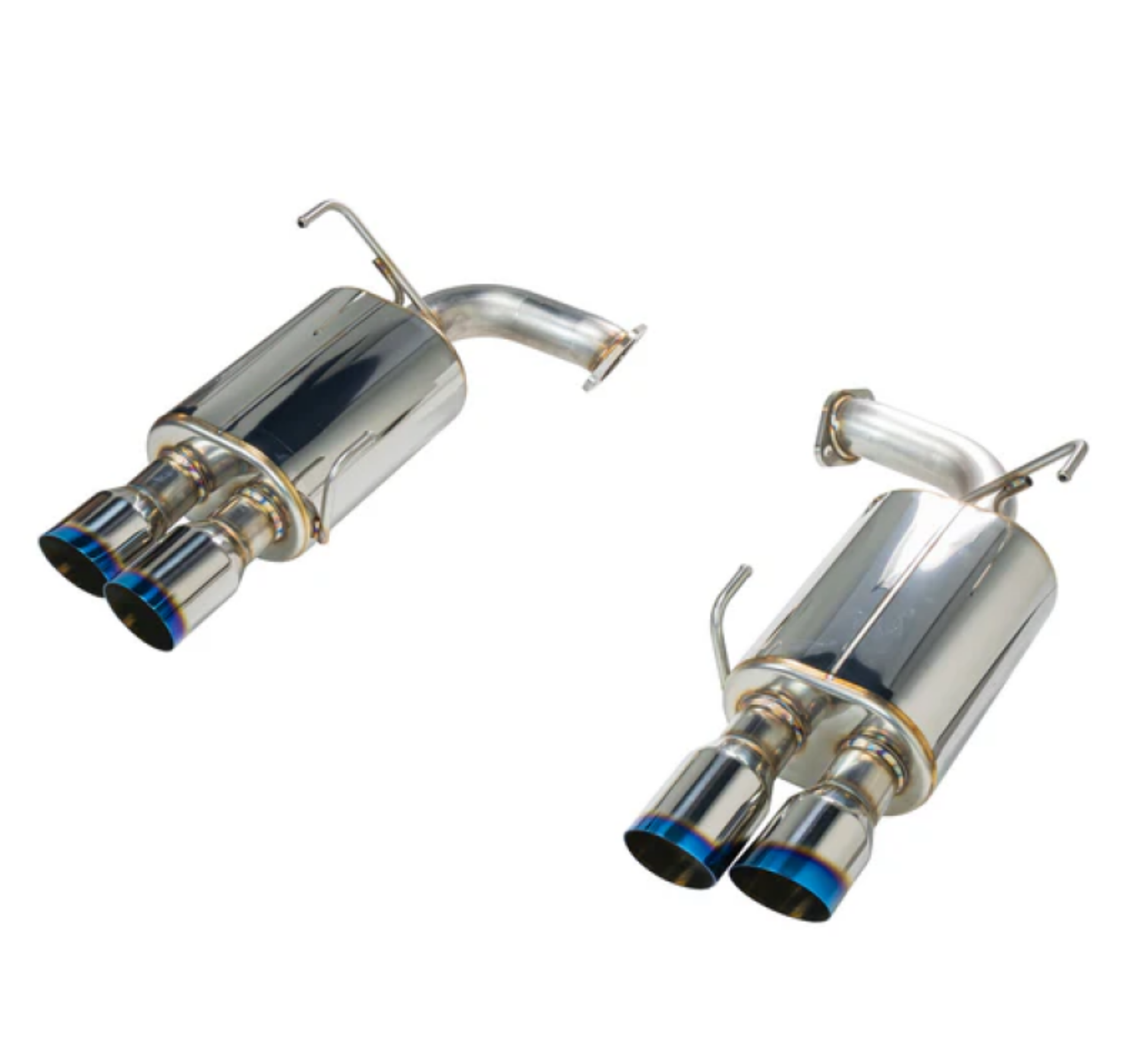 Picture of Remark 2022+ Subaru WRX VB Axle Back Exhaust w/Burnt Stainless Steel Single Wall Tip