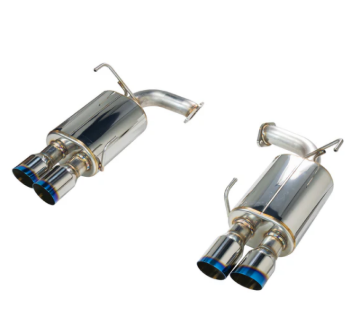 Picture of Remark 2022+ Subaru WRX VB Axle Back Exhaust w/Burnt Stainless Steel Single Wall Tip
