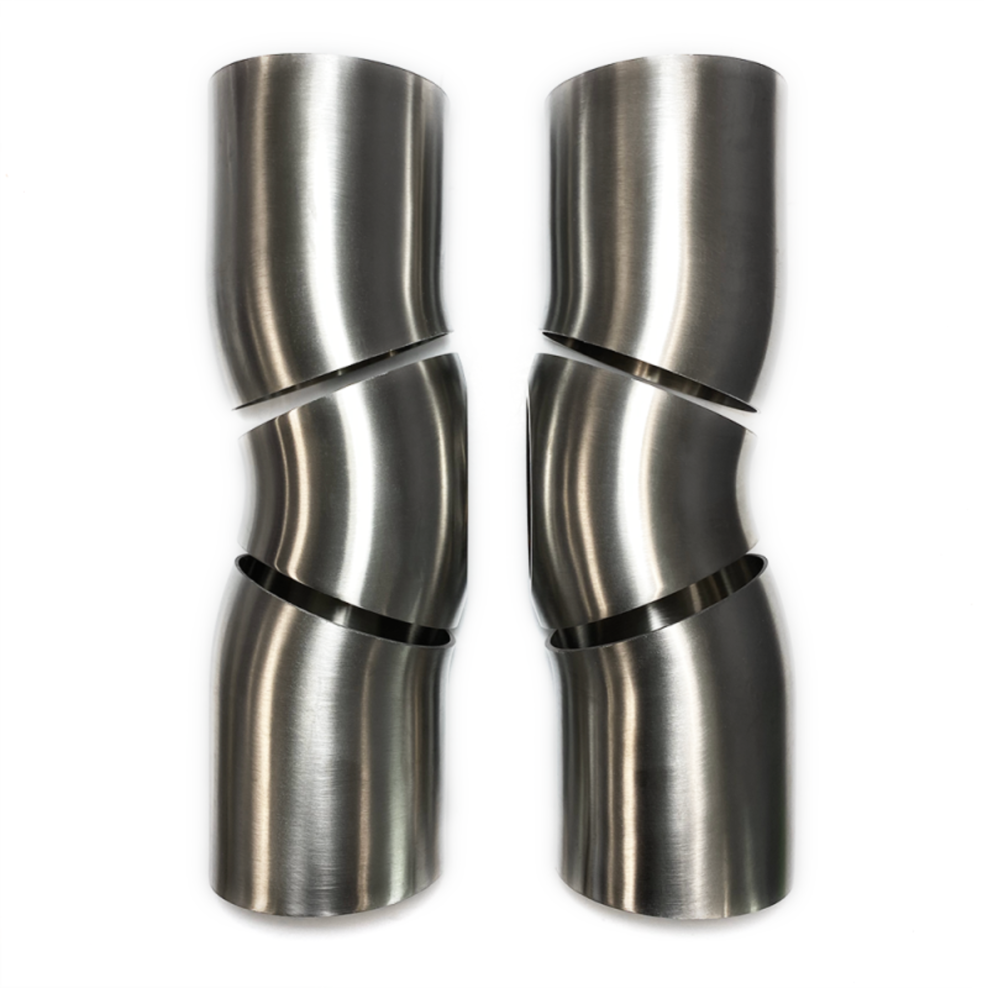 Picture of Stainless Bros SS304 Collector 2.5in X-Pipe (Small Crossover) Weld Kit