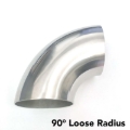 Picture of Ticon Industries 2.5in Titanium 90 Degree Elbow - 1D Radius 1mm/.039in (No Leg)