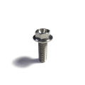 Picture of Ticon Industries Titanium Bolt Flanged M10x25x1.5TP 14mm 6pt Head