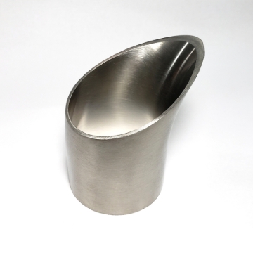 Picture of Ticon Industries Sequence Manufacturing SS304 3.5in Teardrop Exhaust Tip