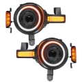 Picture of Oracle 2021+ Ford Bronco Oculus Bi-LED Projector Headlights - Amber/White Switchback