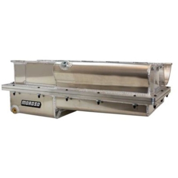 Picture of Moroso BBC Donovan 700/DRC2 2-Piece Aluminum Oil Pan (Use w/168 Tooth Flywheel)