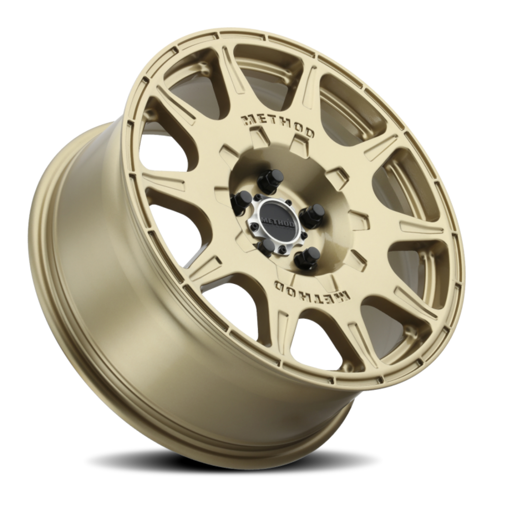 Picture of Method MR502 RALLY 17x8 +38mm Offset 5x4.5 67.1mm CB Gold Wheel