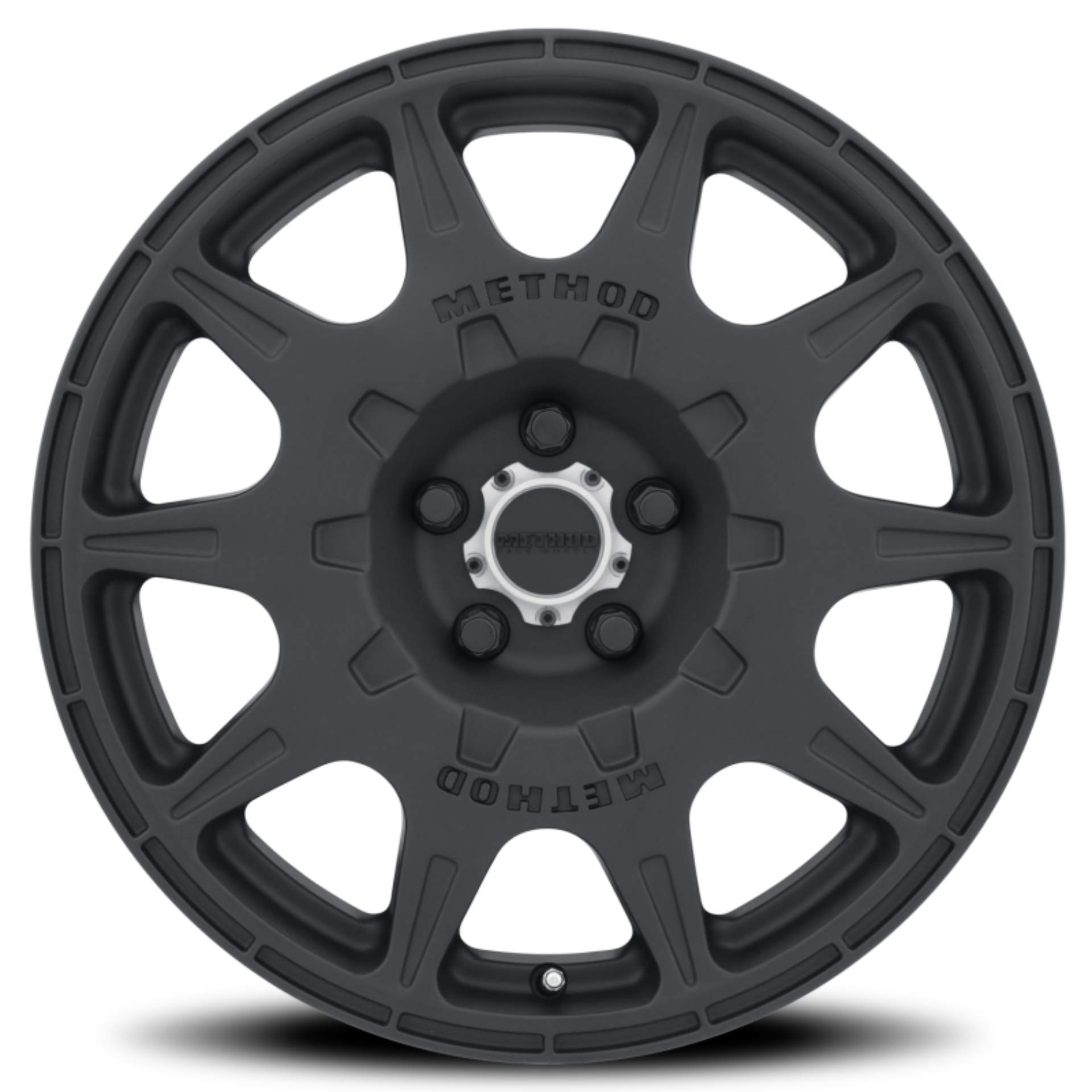 Picture of Method MR502 RALLY 17x8 +38mm Offset 5x108 63.4mm CB Matte Black Wheel