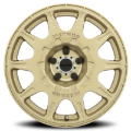 Picture of Method MR502 RALLY 17x8 +38mm Offset 5x4.5 67.1mm CB Gold Wheel