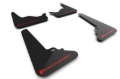 Picture of Rally Armor 21-26 Tesla Model S / S Plaid Black UR Mud Flap w/Red Logo