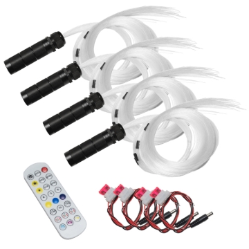 Picture of Oracle Lighting Fiber Optic Wheel Liner ColorSHIFT RGBW Kit-40W LED/600 Fibers