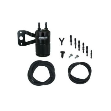 Picture of Moroso Harley-Davidson Twin Cam (w/Stock Air Cleaner) Air Oil Separator - Black